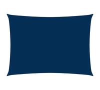 Voile de Parasol Tissu Oxford Rectangulaire 4x6 m Rouge Ombrage Store vidaXL