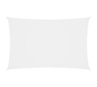 Vidaxl Voile De Parasol Tissu Oxford Rectangulaire 4x7 M Blanc Blanc