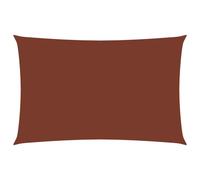 Vidaxl Voile De Parasol Tissu Oxford Rectangulaire 4x7 M Terre Cuite