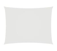 vidaXL Voile de parasol Tissu Oxford rectangulaire 6x7 m Blanc