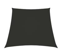 vidaXL Zonnezeil trapezium 2/4x3 m oxford stof antracietkleurig135131 Anthracite G