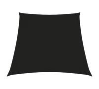 Vidaxl Voile De Parasol Tissu Oxford Trapèze 2/4x3 M Noir Noir
