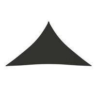 Voile d'Ombrage Tissu Oxford Triangulaire 3,6x3,6x3,6 m Anthracite Taud vidaXL