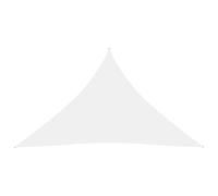Vidaxl Voile De Parasol Tissu Oxford Triangulaire 3x3x4,24 M Blanc Blanc