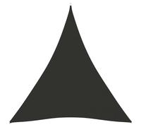 Vidaxl Voile De Parasol Tissu Oxford Triangulaire 3x4x4 M Anthracite
