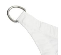 Vidaxl Voile De Parasol Tissu Oxford Triangulaire 3x4x4 M Blanc