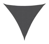 vidaXL Voile de Parasol Voile d'Ombrage Ecran Solaire de Jardin Store de Patio Terrasse Extérieur Tissu Oxford Triangulaire 4,5x4,5x4,5 m Anthracite
