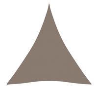Vidaxl Voile De Parasol Tissu Oxford Triangulaire 4,5x4,5x4,5 M Taupe
