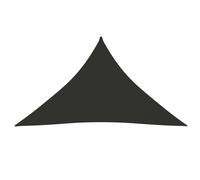 Vidaxl Voile De Parasol Tissu Oxford Triangulaire 4x4x5,8 M Anthracite