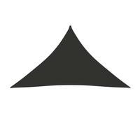 vidaXL Voile de parasol Tissu Oxford triangulaire 4x4x5,8 m Anthracite