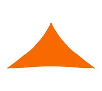 Vidaxl Voile De Parasol Tissu Oxford Triangulaire 4x4x5,8 M Orange Orange
