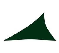 vidaXL Voile de parasol Tissu Oxford triangulaire 4x5x6,4 m Vert foncé Vert G
