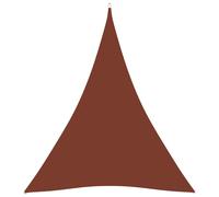 Vidaxl Voile De Parasol Tissu Oxford Triangulaire 5x6x6 M Terre Cuite