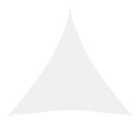 Vidaxl Voile De Parasol Tissu Oxford Triangulaire 6x6x6 M Blanc