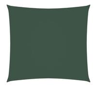 Ensemble table et chaises GENERIQUE Voile de parasol tissu oxford carré 2x2 m vert foncé