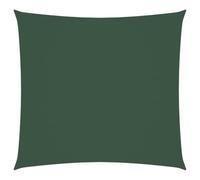 Zonnescherm vierkant 6x6 m oxford stof donkergroen135472