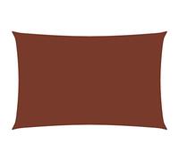 Vidaxl Voile De Parasol Tissu Oxford Rectangulaire 4x7 M Terre Cuite