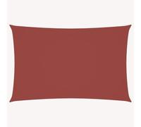 Vidaxl Voile De Parasol Tissu Oxford Rectangulaire 5x7 M Terre Cuite