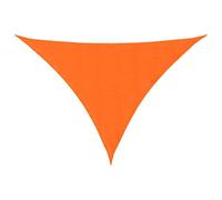 vidaXL Zonnescherm driehoekig 3x3x4,24 m oxford stof oranje135722 G
