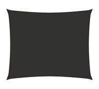 vidaXL Voile de Parasol Voile d'Ombrage Ecran Solaire de Jardin Store de Patio Terrasse Balcon Extérieur Tissu Oxford Rectangulaire 4x5 m Anthracite