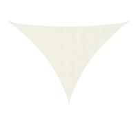 vidaXL Voile d'ombrage Tissu Oxford rectangulaire 2,5 x 4,5 m Crème