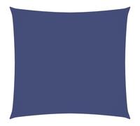 vidaXL Voile de Parasol Voile d'Ombrage Ecran Solaire de Jardin Store de Patio Terrasse Balcon Extérieur Tissu Oxford Carré 2x2 m Bleu