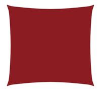 Zonnescherm vierkant 3x3 m oxford stof rood135632