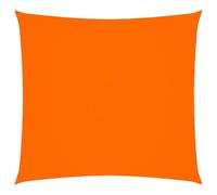 vidaXL Store d'ombrage 135686 carré 2,5 x 2,5 m tissu Oxford orange