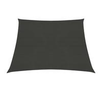 Vidaxl Voile D'ombrage 160 G/M² Anthracite 4/5x3 M Pehd Blanc