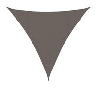 Voile d'Ombrage 160 g/m² Anthracite 3x4x4 m PEHD Ecran Solaire Terrasse vidaXL
