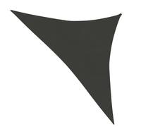Vidaxl Voile D'ombrage 160 G/M² Anthracite 5x5x6 M Pehd
