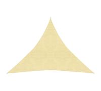 Vidaxl Voile D'ombrage 160 G/M² Beige 3x3x3 M Pehd Beige