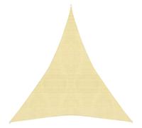 Vidaxl Voile D'ombrage 160 G/M² Beige 5x6x6 M Pehd Beige