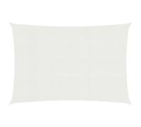 Vidaxl Voile D'ombrage 160 G/M² Blanc 3x5 M Pehd Blanc