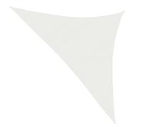 Vidaxl Voile D'ombrage 160 G/M² Blanc 5x5x6 M Pehd Blanc