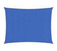 Vidaxl Voile D'ombrage 160 G/M² Bleu 2,5x3,5 M Pehd Bleu