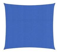 vidaXL Voile d'ombrage 160 g-m² Bleu 2x2 m PEHD Bleu G
