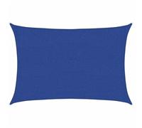 vidaXL Voile d'ombrage 160 g/m² Bleu 2x3 m PEHD