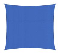 Vidaxl Voile D'ombrage 160 G/M² Carré Bleu 3x3 M Pehd
