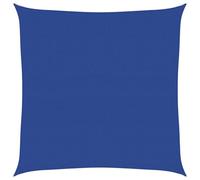 vidaXL Voile d'ombrage 160 g/m² carré Bleu 4x4 m PEHD, Voile de Soleil, Voile d’ombrage, Store de Patio, Voile de Pare-Soleil, Voile de Jardin