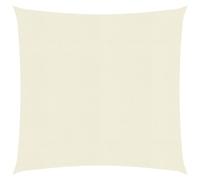 Vidaxl Voile D'ombrage 160 G/M² Crème 2,5x2,5 M Pehd