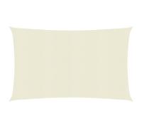 Vidaxl Voile D'ombrage 160 G/M² Crème 6x8 M Pehd