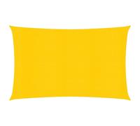 Vidaxl Voile D'ombrage 160 G/M² Jaune 2x4 M Pehd Jaune