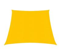 Voile d'ombrage 160 g-m² Jaune 3-4x2 m PEHD