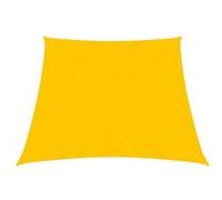 vidaXL Voile d'ombrage 160 g-m² Jaune 3-4x2 m PEHD Jaune G