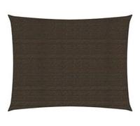 vidaXL Voile d'ombrage 160 g/m² PEHD 2,5 x 3,5 m Marron