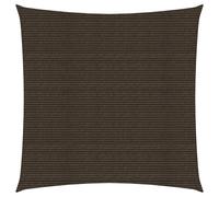 Vidaxl Voile D'ombrage 160 G/M² Marron 2x2 M Pehd