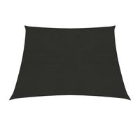 Vidaxl Voile D'ombrage 160 G/M² Noir 3/4x3 M Pehd Noir