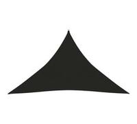 vidaXL Voile d'ombrage 160 g/m² Noir 3,5x3,5x4,9 m PEHD