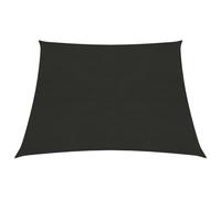 Zonnezeil 160 g/mÂ² 4/5x3 m HDPE zwart311765